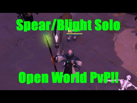 Blight/Spear Solo Open World PvP
