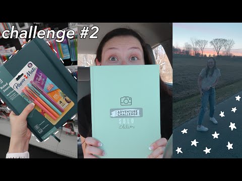 the adventure book *solo edition*: my second adventure challenge!!