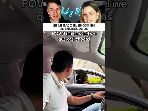 Conductor enojado se baja a pelear y se arrepiente al ver a un gigante de dos metros 🚗😂