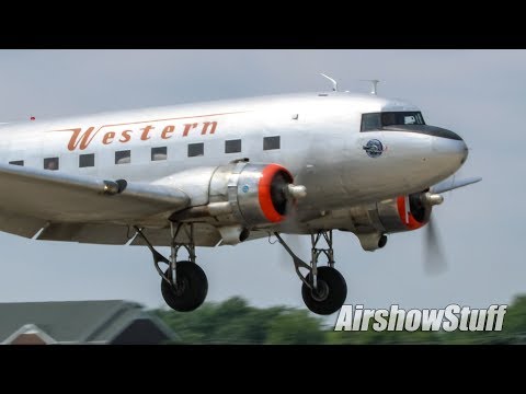 Gusty Oshkosh Arrivals (Sunday Part 1) - EAA AirVenture Oshkosh 2018