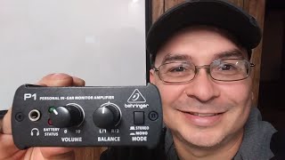 Video thumbnail for The Behringer Powerplay P1 In Ear Monitor System Description and Set-Up (Pt.11) by Jason's Acoustic Workshop