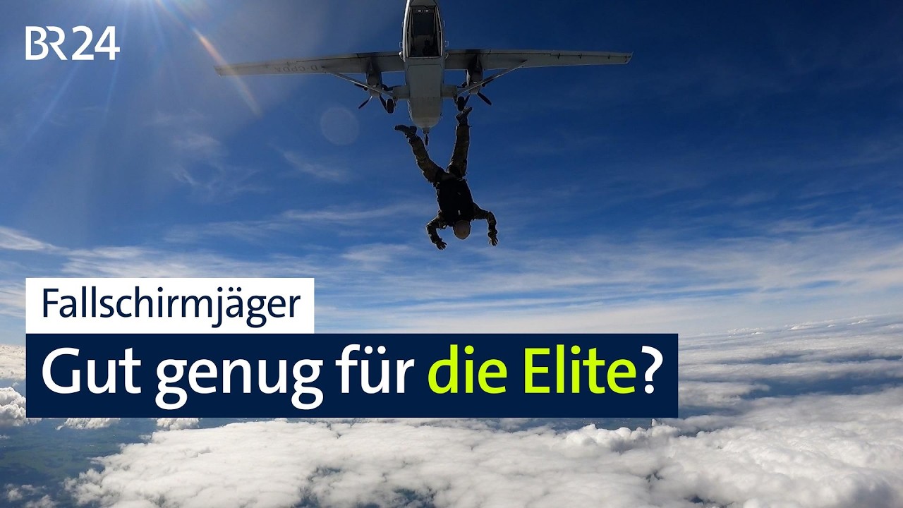 Schafft er den Elite-Lehrgang?: Härtetest bei den Fallschirmjägern | BR24