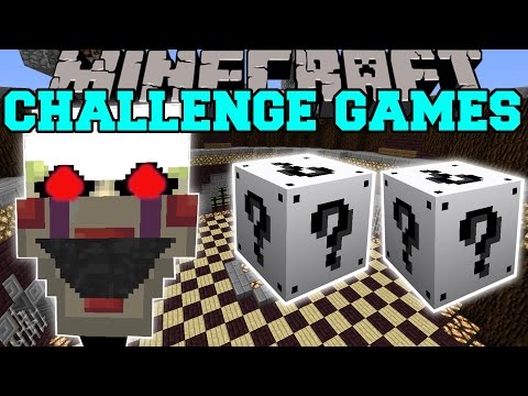 Minecraft: PHANTOM MARIONETTE CHALLENGE GAMES - Lucky Block Mod - Modded Mini-Game