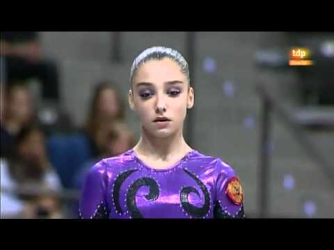 Aliya Mustafina World Gymnastics 2010 AA - Beam