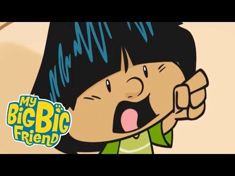 My Big Big Friend | Digging A Hole | English Full Episode | Cartoons For Kids