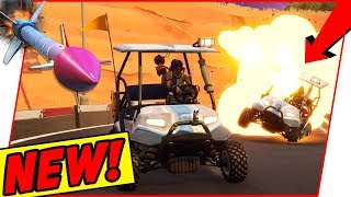 GUIDED MISSILE RACING! *NEW* Fortnite Custom Game Mode!