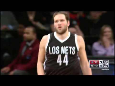 Nets ball movement vs. Raptors, 01/06/16