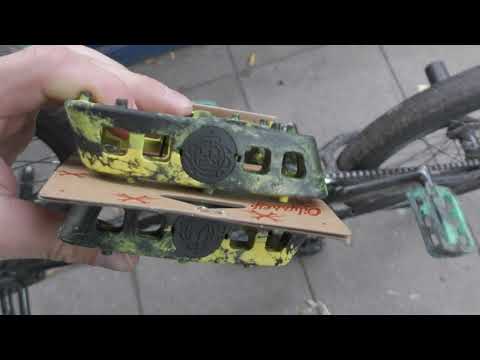 SI BMX Werkstatt - Pedale ab und drann