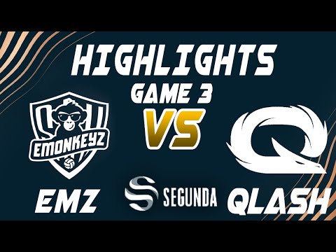 eMonkeyz vs QLASH Spain Game 3 Highlights - LEAGUE OF LEGENDS - SUPERLIGA SEGUNDA 2023 PROMOCIÓN
