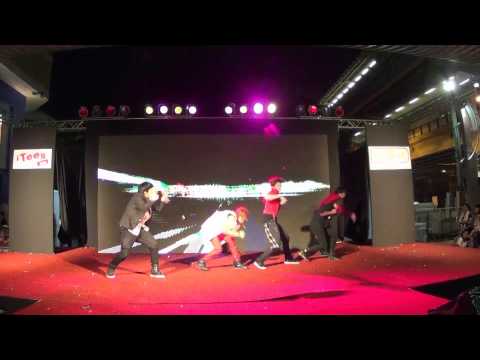 130727 [2/3] Lady Luck cover After School Red &  BabyBlue cover SHINee @Hello! Korea by MBK & iTeen