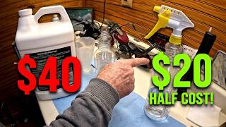 MAKE YOUR OWN DIY Brake Cleaner/Degreaser for HALF THE COST!! Works Great As Carb Cleaner As Well!