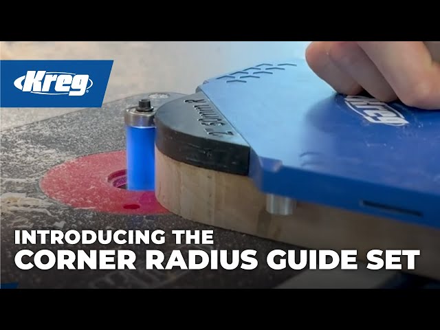 Kreg Corner Router Guide Set / Hoekfreeshulpstuk voor Afronden | PRS1000