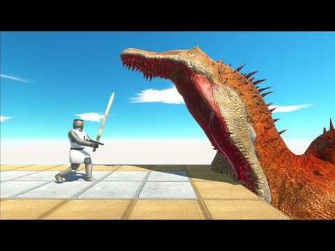 Spino Very Wide Mouth - Animal Revolt Battle Simulator