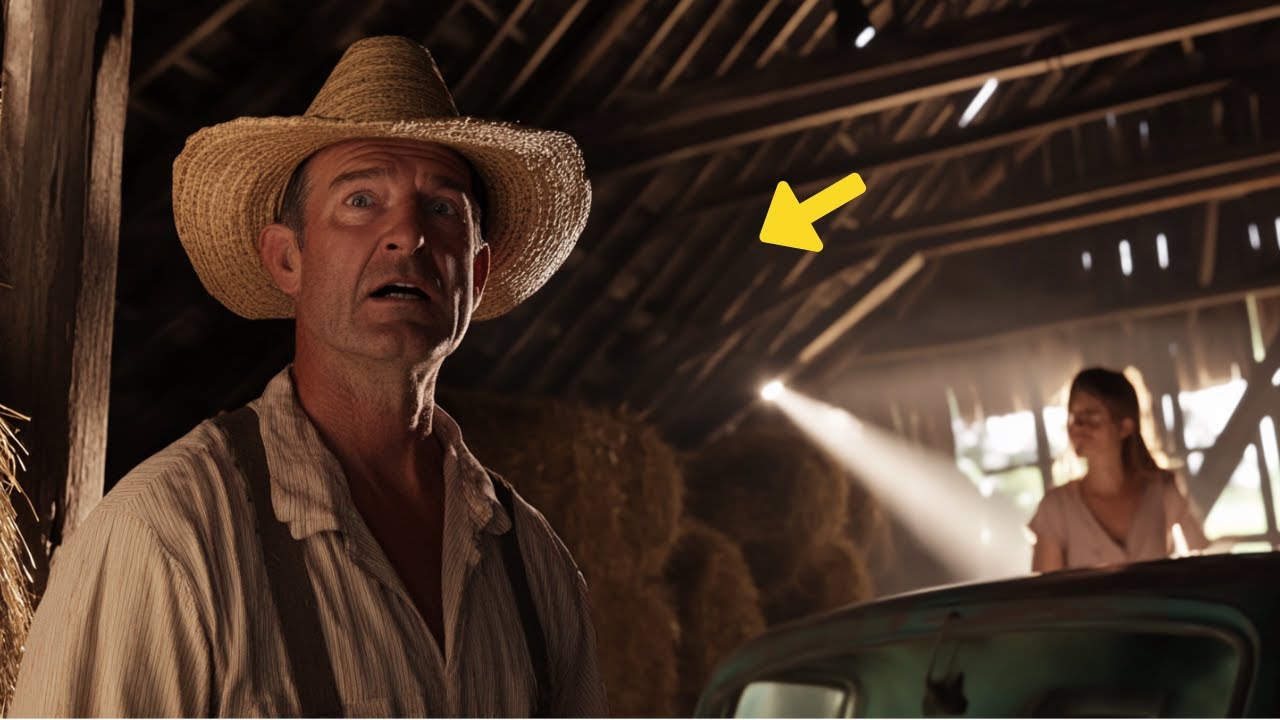 A Woman Asks a Farmer for Help After Her Car Breaks Down. When She Enters His Barn, He Is Stunned...