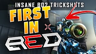 MY FIRST TRICKSHOTS IN RED RESERVE! (Black Ops 2 Trickshotting, INSANE Trickshot)