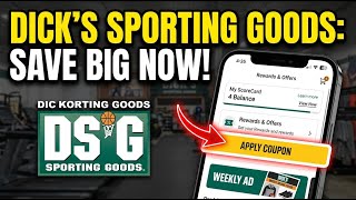 How to save on exercise equipment with Dick's Sporting Goods - Quick Tutorial