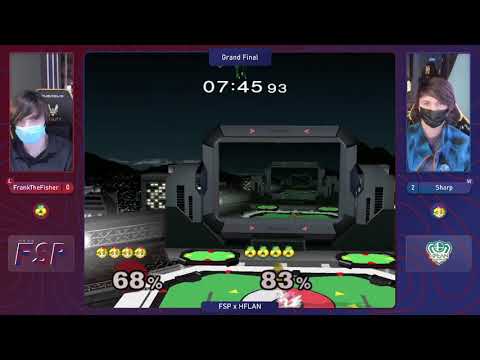 FSP HFLAN Edition @ V. Hive - Sharp (Peach) vs. FrankTheFisher (Sheik) - Grand Final