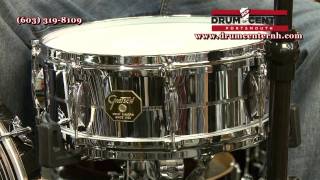 Video thumbnail for Gretsch USA Chrome Over Brass COB Snare Drum - 5x14 by Drum Center of Portsmouth
