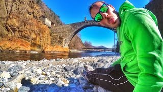 preview picture of video 'Test GoPro Hero 4 - Ponte del Diavolo (TO)'