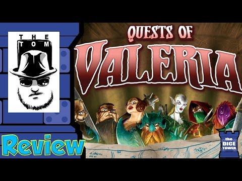 Quests of Valeria Review - with Tom Vasel