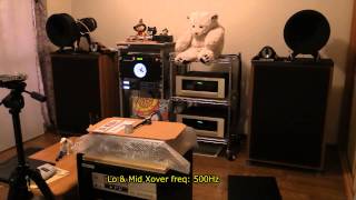 Sound quality depends on the crossover frequency,  Prelude In E Minor