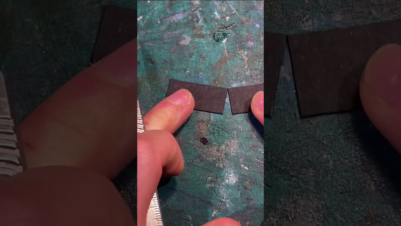 Super easy way to make realistic miniature books (really quickly)!! #youtubeshorts #shorts