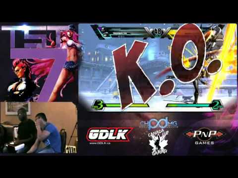TST7 UMVC3 Top 8 - Lovetacular vs KillaSasa