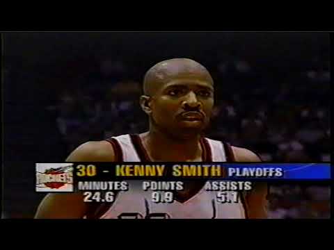1996 NBA Playoffs- Sonics @ Rockets Game 4 (Part 1): Amazing Rockets 4th Quarter Comeback 2 Force OT
