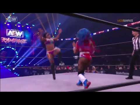 Athena First Cutter Finisher on Kiera Hogan at AEW Rampage Aew