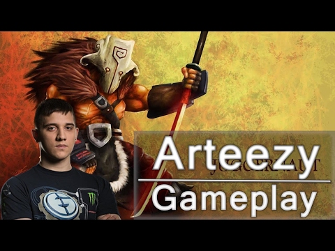 EG.Arteezy Juggernaut Gameplay - Evil Geniuses