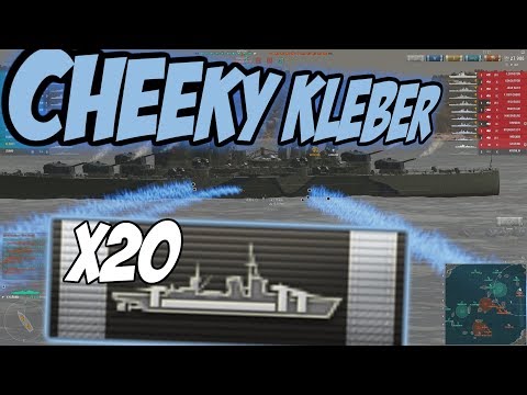 Cheeky Kleber plays - World of Warships