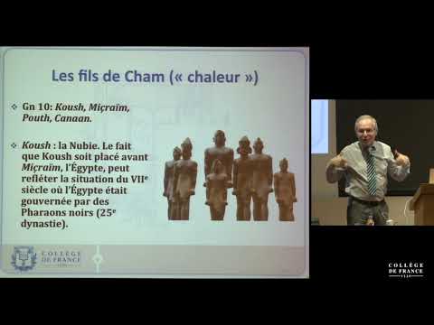La Bible et l'Égypte : L'histoire de Joseph (Genèse 37-50) (1) - Thomas Römer (2015-2016)
