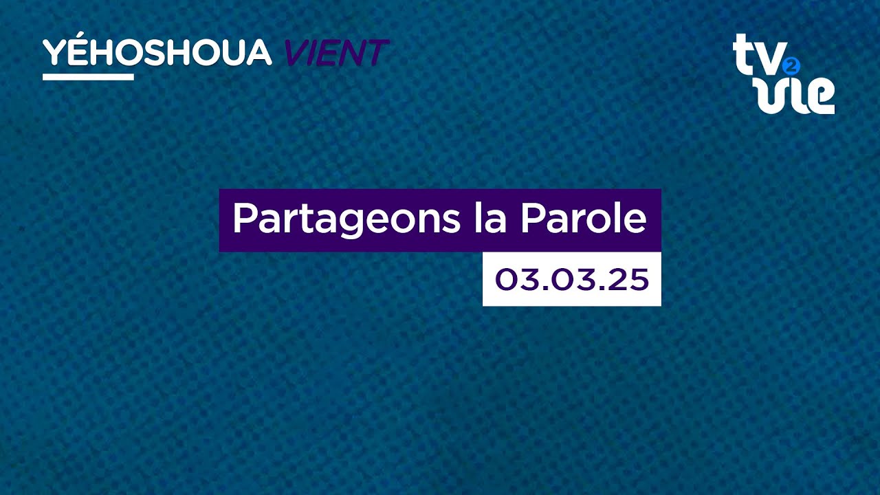 Thumbnail of video: Partageons la Parole