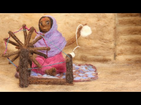 REVOLUTION: The History of Hand Spinning ✨ Wool Animation