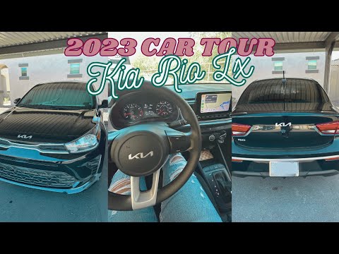 CAR TOUR + ESSENTIALS | 2023 KIA RIO LX