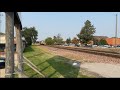 UP 7967 Leads A Short Manifest At The Kellogg Ave Grade Crossing Ames IA 9 11 21