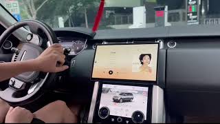 Belsee 13.3 Screen Apple CarPlay Android Auto Radio Head Unit 2018-2022 Range Rover Upgrade to 2025