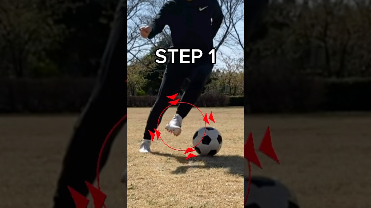 Want to try out this skill? #footballskills #soccerskills #footballtraining #soccertraining