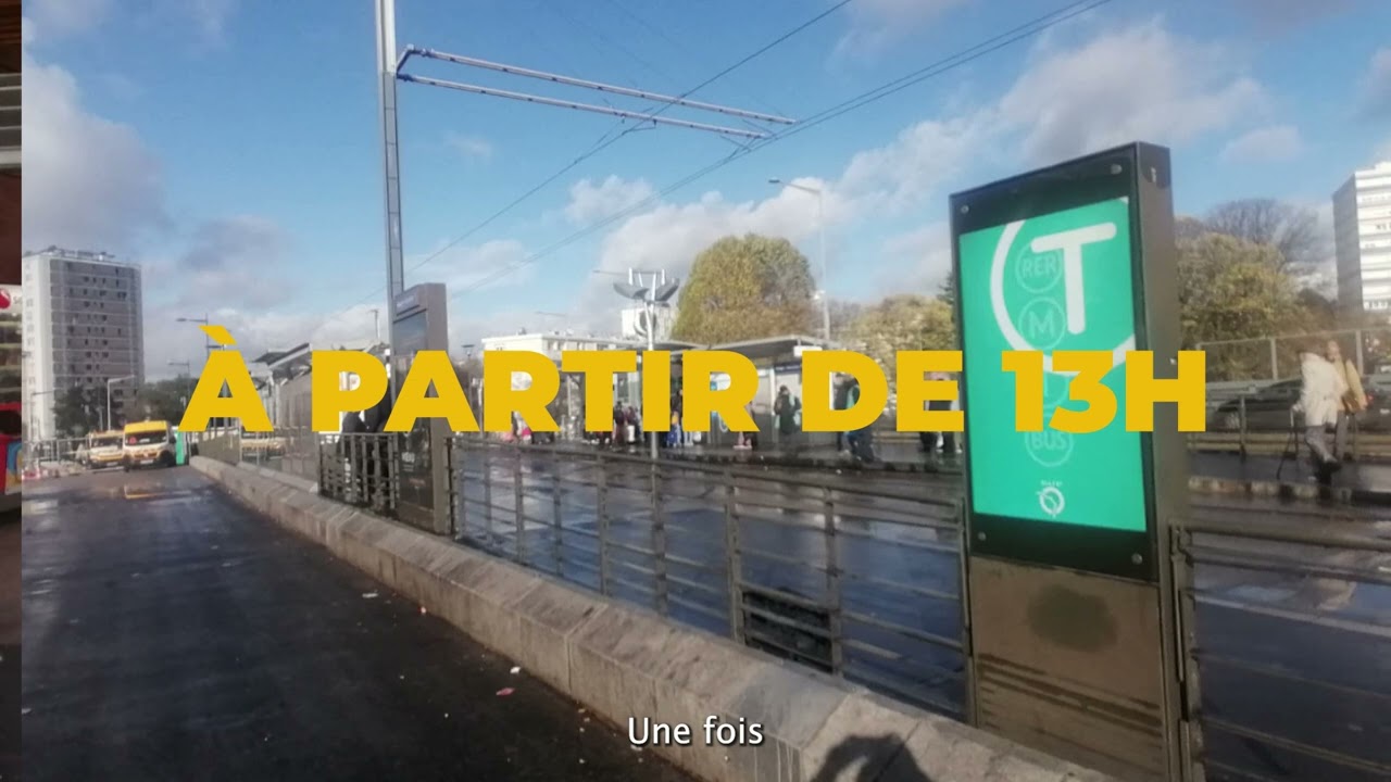Thumbnail of video: Comment se rendre à la veillée du 30 Décembre ( Sarcelles ), à partir de la gare avec les navettes ?