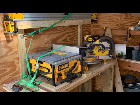 Knock down shelf for trailer