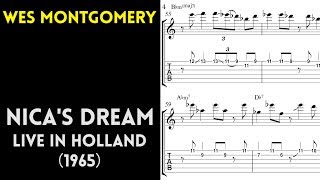 Wes Montgomery - Nica&#39;s Dream Transcription (Live 1965)