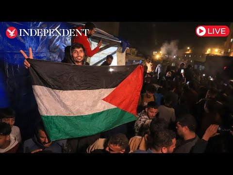 Live: View of Gaza's Khan Younis as Israel and Hamas on brink of peace deal