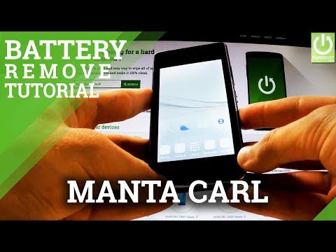 How to Remove Battery in MANTA MSP4007 Carl - MANTA Soft Reset