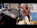 ADRIEN BRONER FREEZING HIS BALLS OFF IN ICE BATH PREPARING FOR NEXT FIGHT!