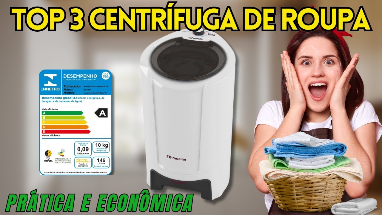 🔥Melhores centrífugas de roupas 2024: Qual centrífuga comprar em 2024?