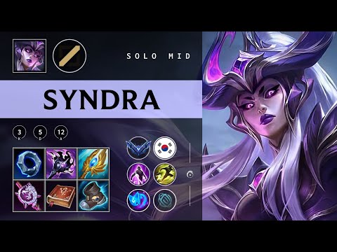 Syndra Mid vs Zoe - KR Diamond Patch 25.22