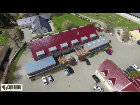 Equitana Hotel Resort Martinice - letecký pohled na areál