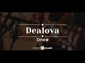 Dealova – Once  (KARAOKE AKUSTIK)
