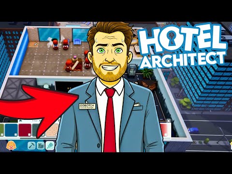 Is This The BEST Hotel Tycoon Game? | Hotel Architect EP. 1