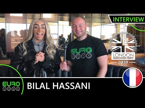 FRANCE EUROVISION 2019: Bilal Hassani - 'Roi' (INTERVIEW) | London Eurovision Party 2019